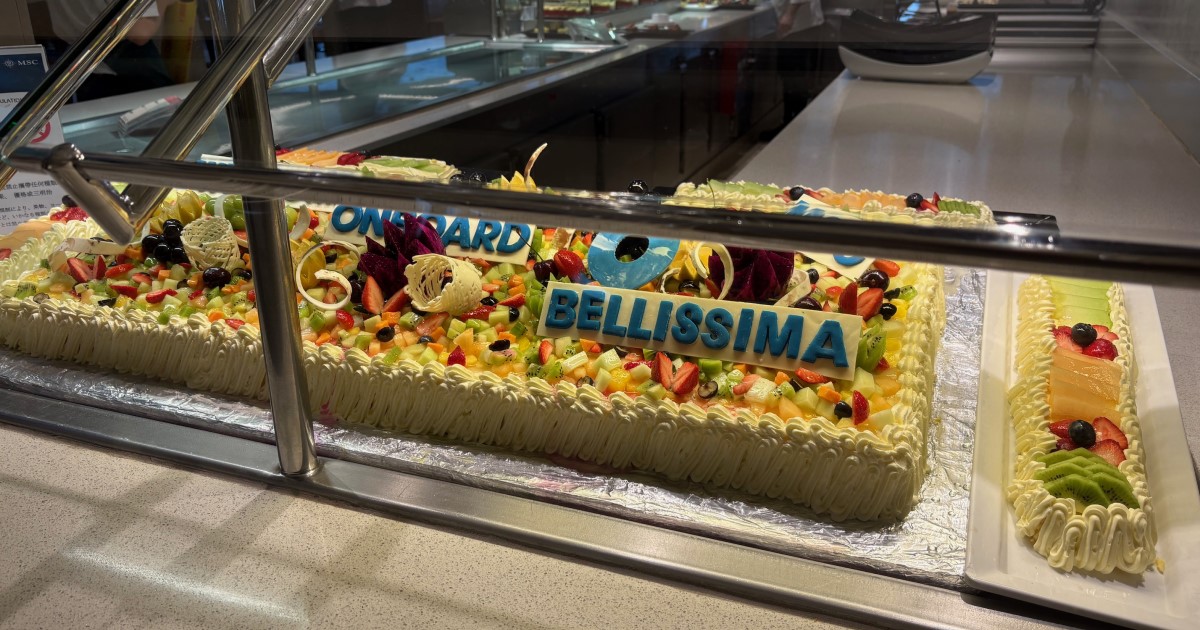 【クルーズ船旅行記②】船の中とは思えないほど食方面は充実していまして、満足度は高かったです