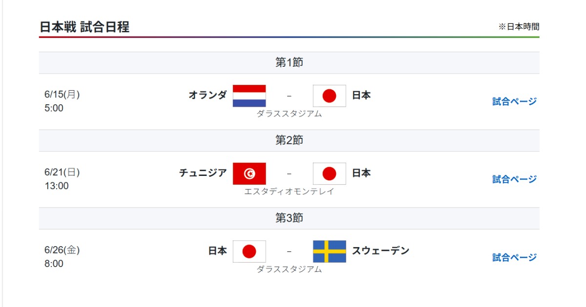 サッカーワールドカップ2026の話題にも一応興味があるアラフィフ