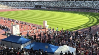 東京レガシーハーフマラソンの大会に、ランナーではなく観客として賑やかしてきました